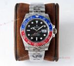 VR Factory Swiss 3285 Rolex GMT-Master 2 Pepsi Jubilee 904L Automatic Watch